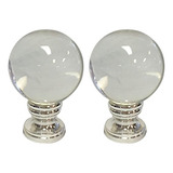Lámpara Royal Designs, Diseño De Bola De Cristal Transparent