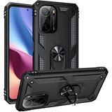 Funda Reforzada Anillo Compatible Con Pocophone Poco F3