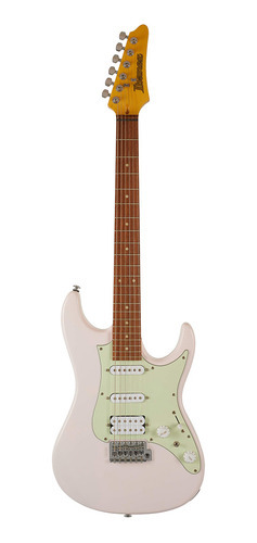 Guitarra Ibanez Azes40-ppk Super Strato Pastel-pink/regulada