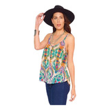 Musculosa Viscosa Estampada