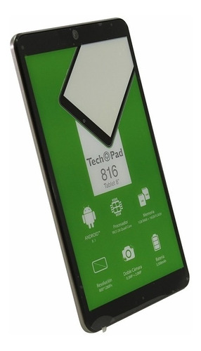 Tablet Tech Pad 816 8 PuLG 1gb Ram Android 7.1 Doble Cámara 