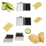 Cortador De Papas Fritas Con 2 Cuchillas | Compatible Con Fr