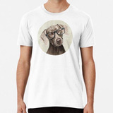 Remera Señor Weimaraner Algodon Premium