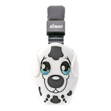 Fone De Ouvido Infantil Crianca Bluetooth Fm Sd Dog 