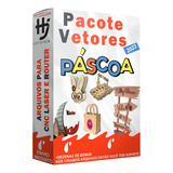 Pacote Vetor Cnc Coelho Da Pascoa
