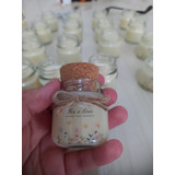 30 Mini Velas Personalizadas - 40gr Lembrancinha