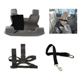 Pretal Perro M + Cinturón De Seguridad + Funda Asiento Auto