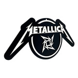 Placa Decorativa Metallica Rock 3d Relevo Bar Decoração