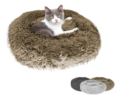 Cama Moises De Felpa Suave Para Perros Gatos 58cm