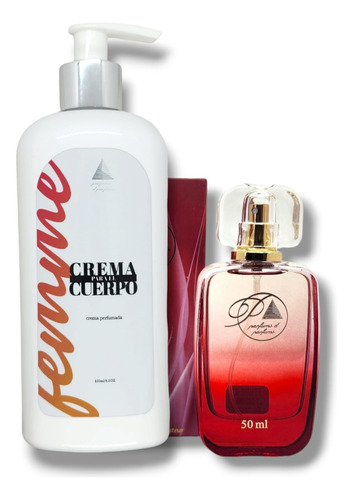 Crema Hidratante Corporal 250ml + Perfume Dama 50ml