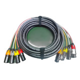 Cable Snake Sub Snake Medusa 4 Canales 8 Mts