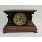 Antiguo Reloj De Mesa Gilbert Usa 1908 A Restaurar