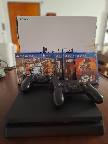 Ps4 500 Gb + 6 Juegos Físicos 