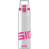 Sigg - Botella De Agua Transparente Berry - Tapa A Prueba De