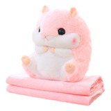 V Cute Plush Hámster Manta, Juguete De Peluche 4019