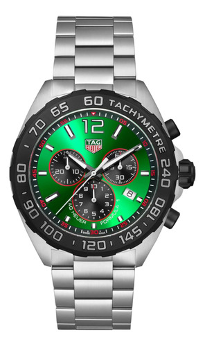 Relógio Tag Heuer Fórmula 1 Chrono Verde 