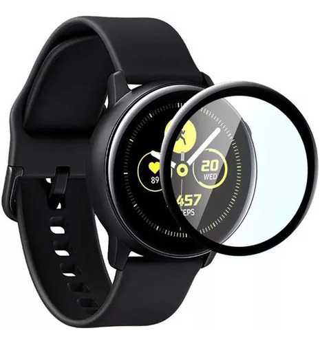 Vidrio Templado 3d Full Para Smart Watch Samsung 44mm