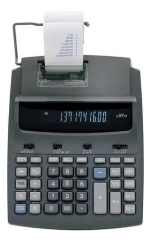 Maquina De Sumar Calculadora Impresora Cifra Pr-255 Rollo Cs