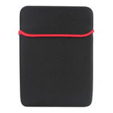 Funda Neopreno Tablet 7 Pulgadas Negro Rojo