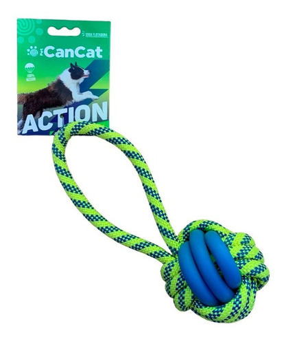 Soga Flotadora Tpr Small Cancat Juguete Para Perros 