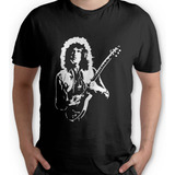 Polera Brian May Queen Música 100% Algodón 