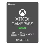 Xbox Live Gold 12 Meses + 1 Mês De Game Pass Ultimate Código