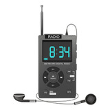 Mini Radio Portátil, Reproductor De Música Mp3 Con Tarjeta T