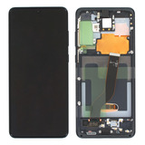 Tela Display Para Galaxy S20 Plus + Sm-g985 Preto Nacional 