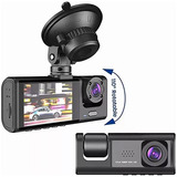 Dvr Dash Camera Gravador De Condução Frontal E Interno 1080p