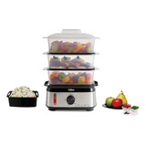 Liliana Av925 Vaporiera Naturalchef 3 Niveles 1.8 Litros