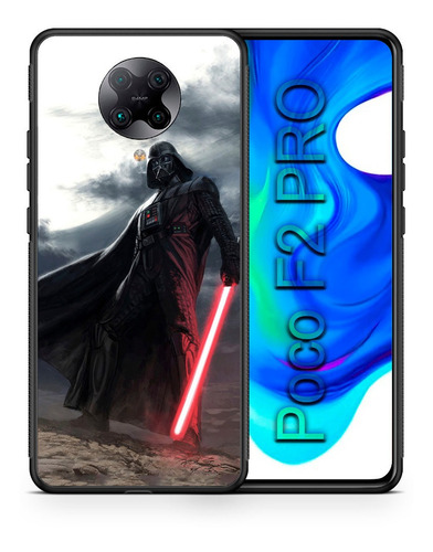 Funda Xiaomi Poco F2 Pro Darth Vader Art Tpu/pm Uso Rudo