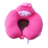 Almohada De Viaje Para Cuello Niño Rojo Lissipuppe