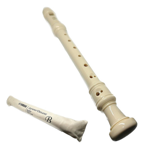 Flauta Doce Yamaha Barroca Profissional Yrs24-b Original 