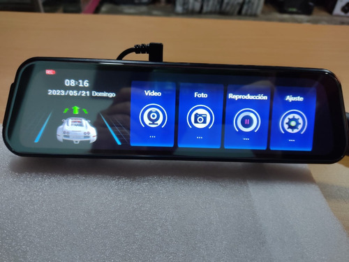 Camara De Retroceso + Espejo Retrovisor Tctil  Foto 9
