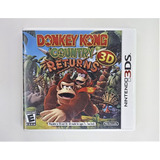 Donkey Kong Country Returns 3d Nintendo 3ds