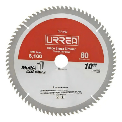 Disco para sierra circular 10\
