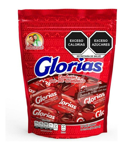 Glorias Con Nuez Las Sevillanas Bolsa Resellable 30 Pzas