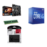 Kit Actualización Intel Core I5 10400 H510 Ram 4gb 240gb Kt