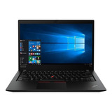 Portátil Lenovo Thinkpad T490s Negra 14 , Intel Core I5 8265u  8gb De Ram 256gb Ssd, Intel Uhd Graphics 620 1920x1080px Windows 10 Home