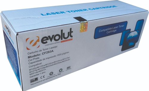 Toner Compativel  283a 83a Novo M125 M127 M127fn Evolut