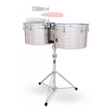 Timbales Lp Tito Puente 15 - 16  Cromados Lp258-s
