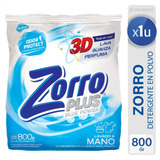 Detergente En Polvo Zorro Plus Blue Power - Mejor Precio