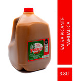 Salsa Picante Yahualica 3.8lt Salsa Alitas Botanas Picante