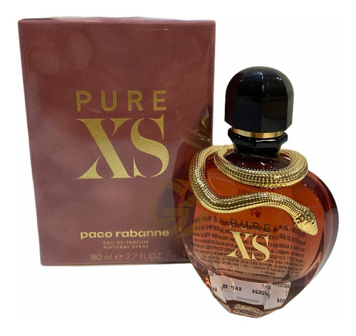 Pure Xs 80ml Edp Perfume Feminino Paco Rabanne Original 