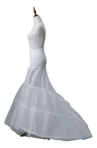 Crinolina Corte Sirena Vestido De Novia Con Cola Xv Años | Meses sin interés