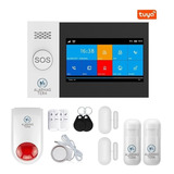 T30 Alarma Casa Wifi+4g Touch Tuyasmart Smartlife Estrobo