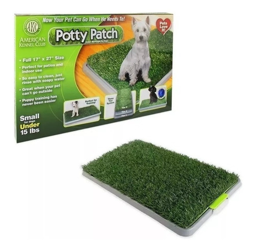 Baño Para Perros Gatos Ecológico Pet Potty Grande 43x68,5 Cm