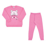 Conjunto Moletom Infantil Menina Pulla Bulla Ref. 49618