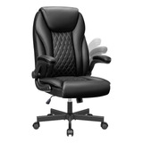 Bestera Silla De Oficina Ejecutiva Ergonómica De Cuero, Si.