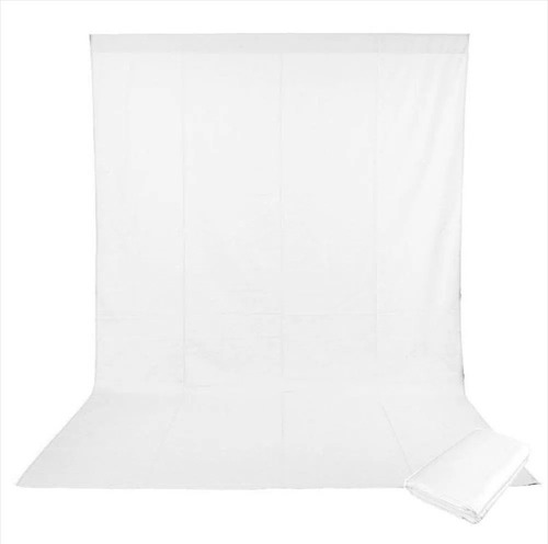 Tela Telon Blanco Edicion Fondo Estudio Chroma Key 3 X 3 Mts